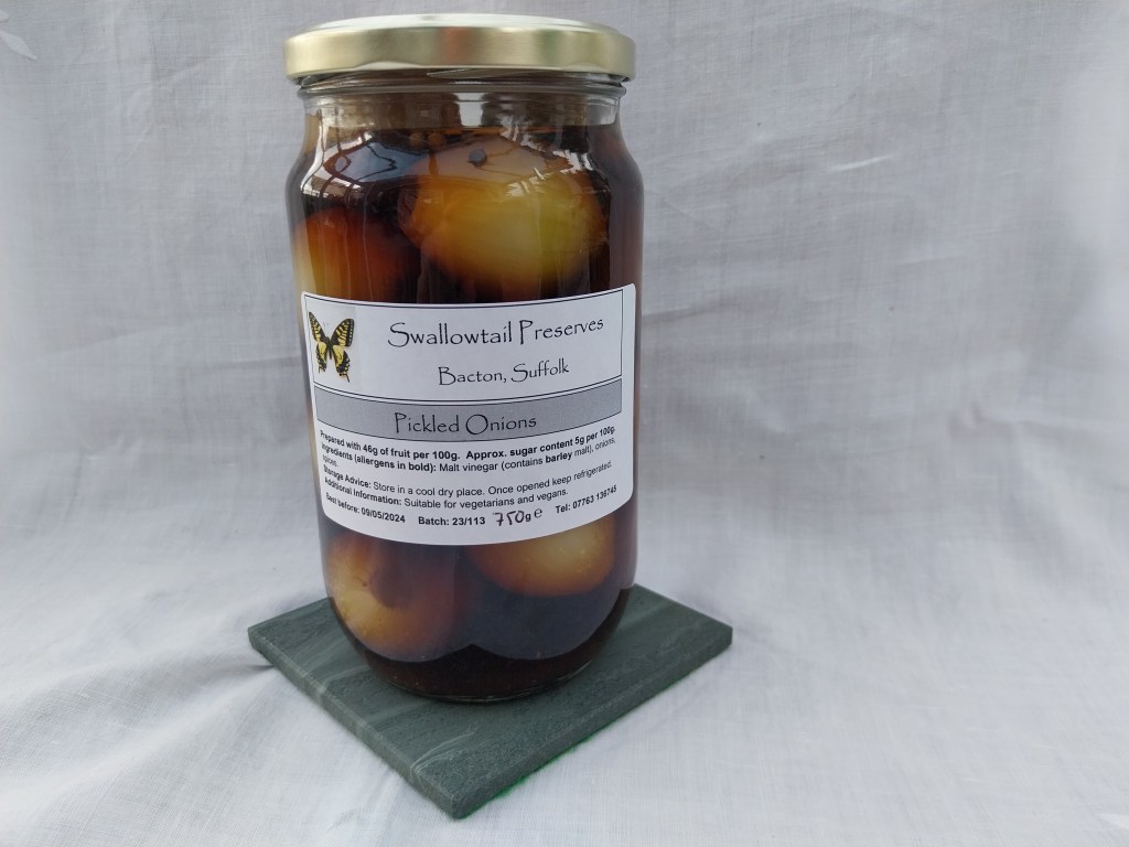 pickled onions