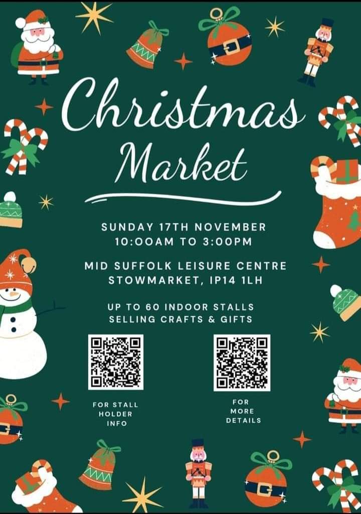 Tomorrow’s Market is in&nbsp;STOWMARKET!!